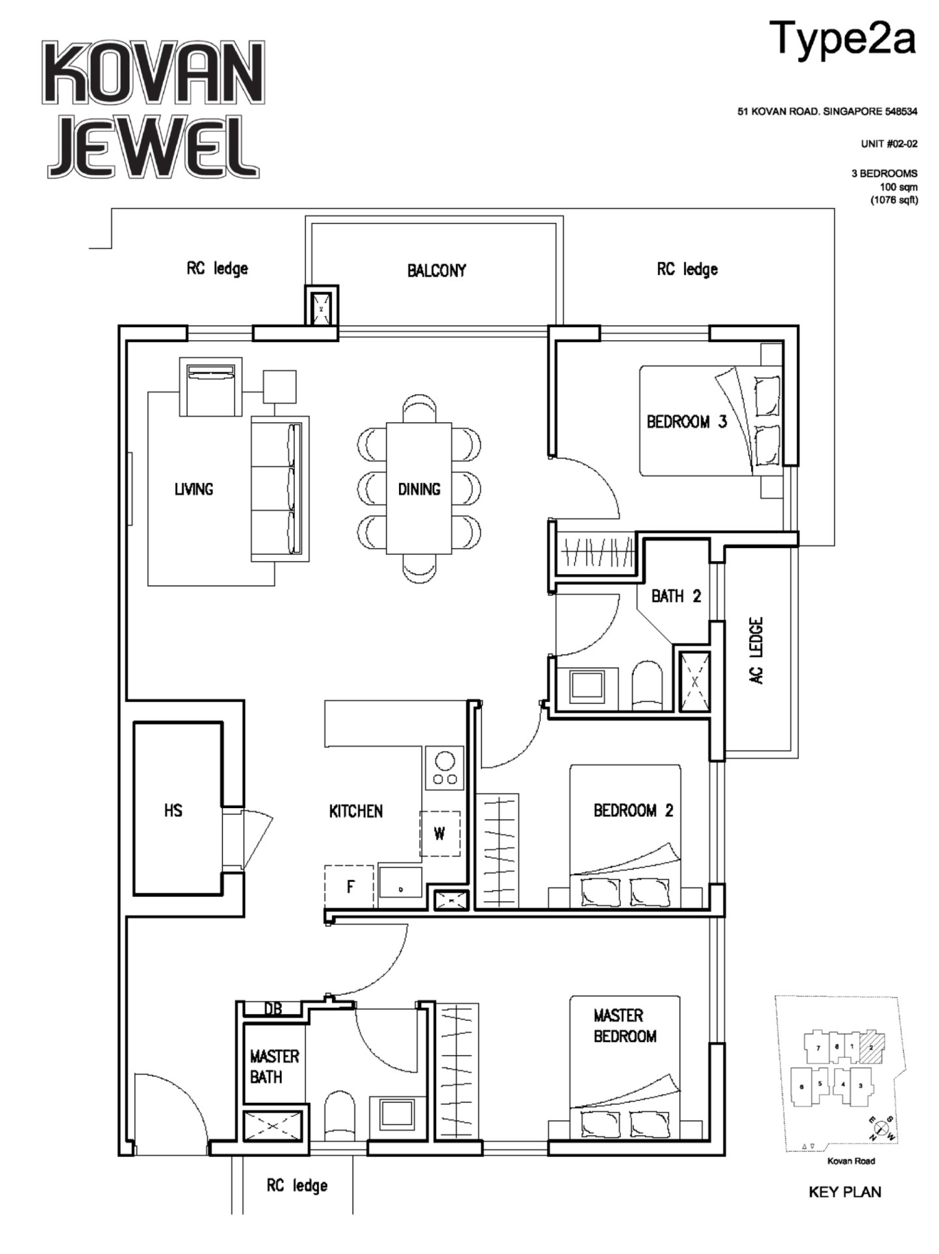 Kovan Jewel floorplan